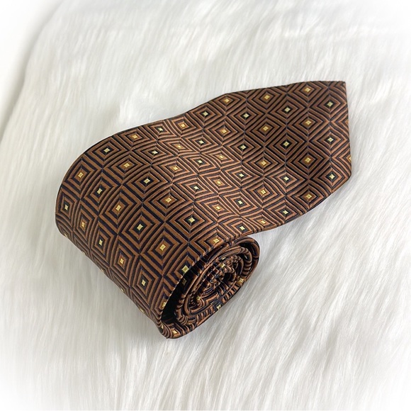 💕Beautiful Brown Today’s Man Silk Tie💕 - Picture 9 of 11